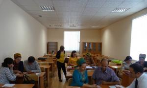 Methodological support of teaching activities